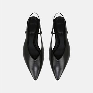 VINCE - Ines Leather - Slingback Flat